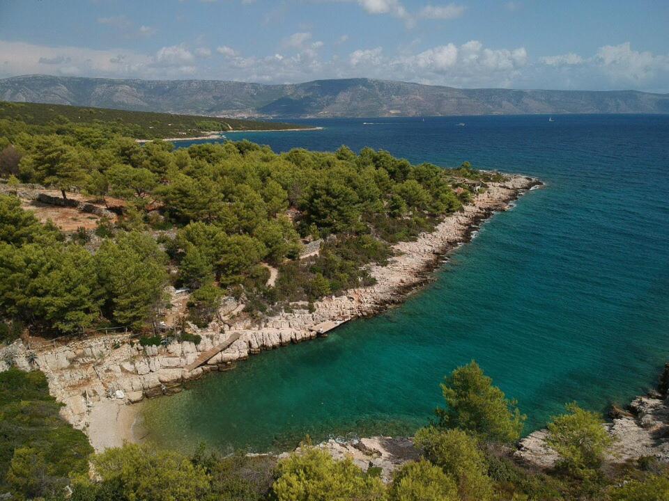 Plage Cachee - Glamping Vrboska Luaran gambar