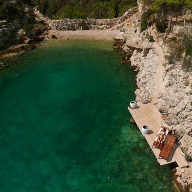 Plage Cachee - Glamping Vrboska Luaran gambar